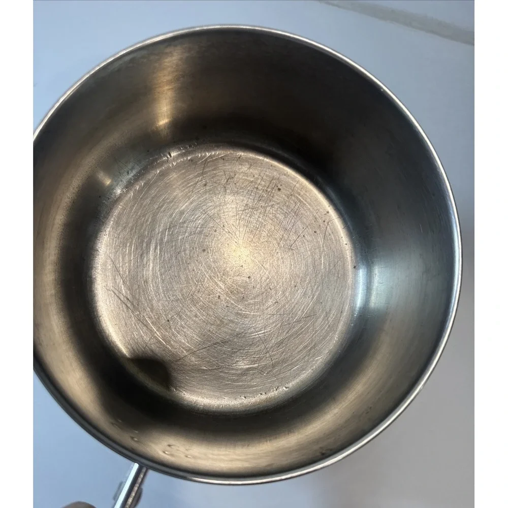REVERE WARE Vintage 1801 Copper Clad Bottom 1.5  1-1/2 Qt Saucepan & Lid Clinton